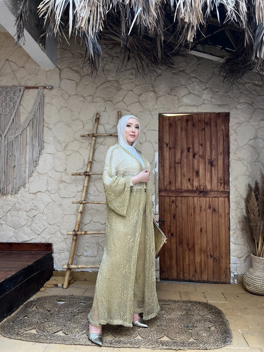 Long Cardigan with Sirma Pants