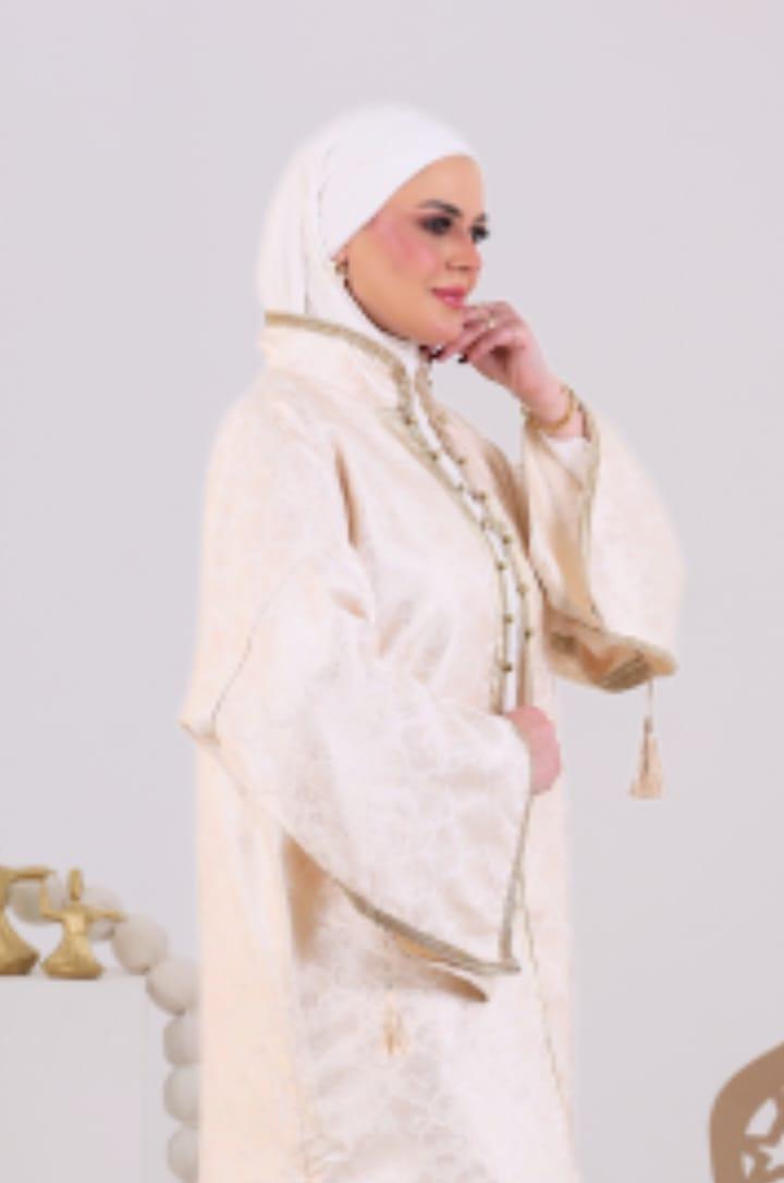 قفطان مغربي – قماش منقط